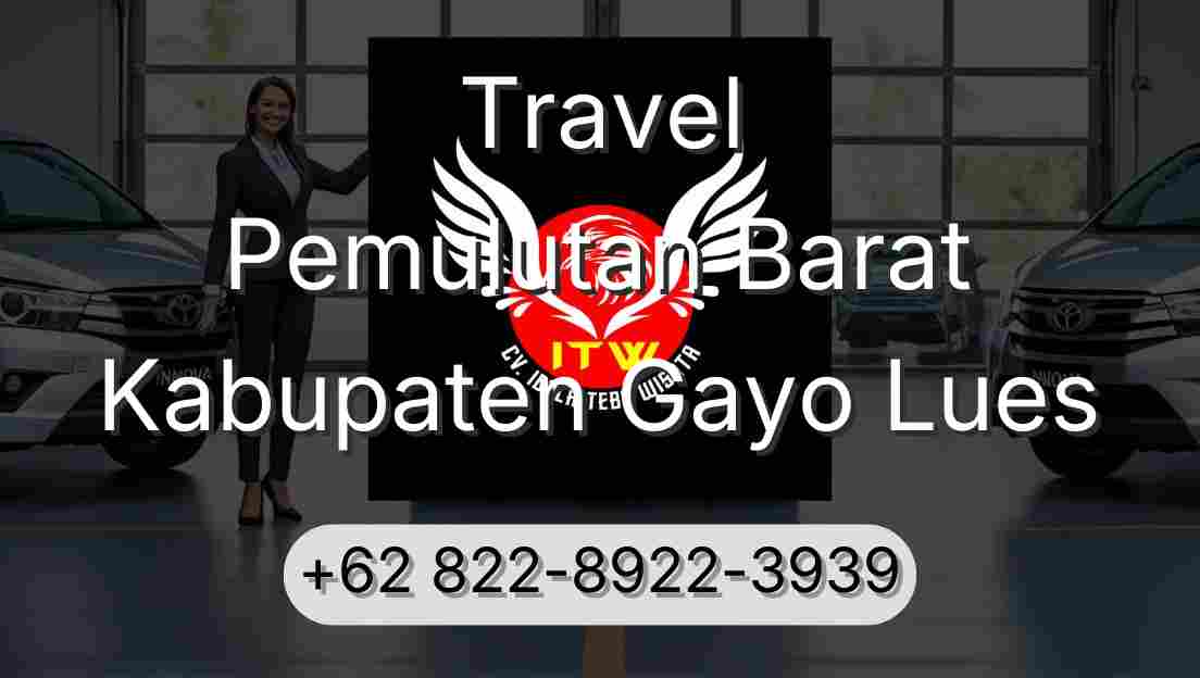 Travel Pemulutan Barat Kabupaten Gayo Lues