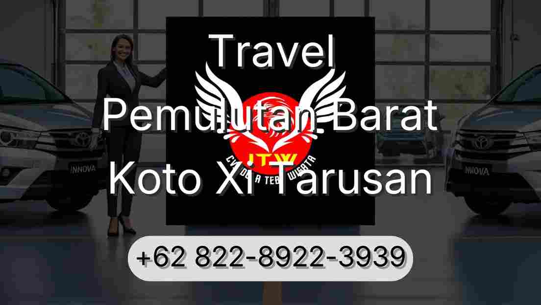 Travel Pemulutan Barat Koto Xi Tarusan