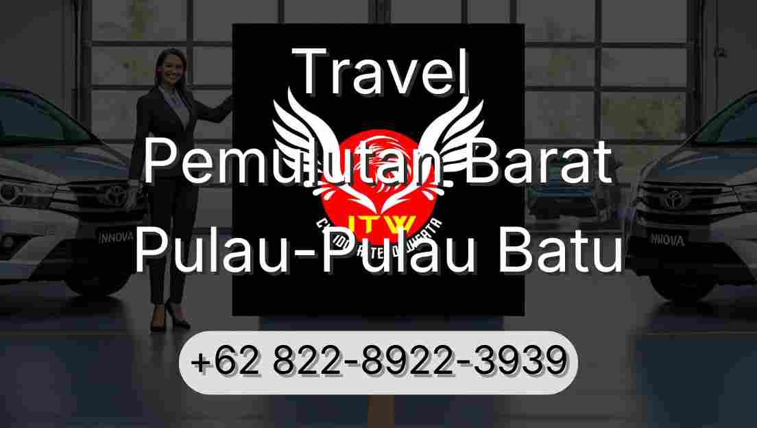 Travel Pemulutan Barat Pulau-Pulau Batu