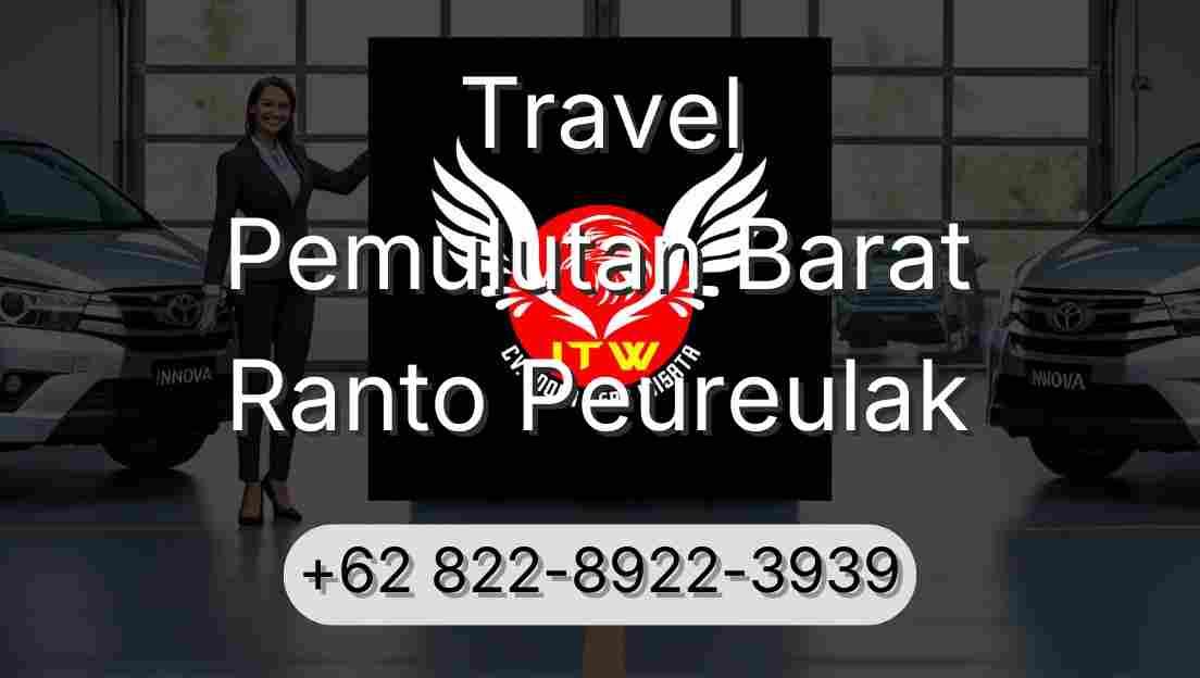 Travel Pemulutan Barat Ranto Peureulak