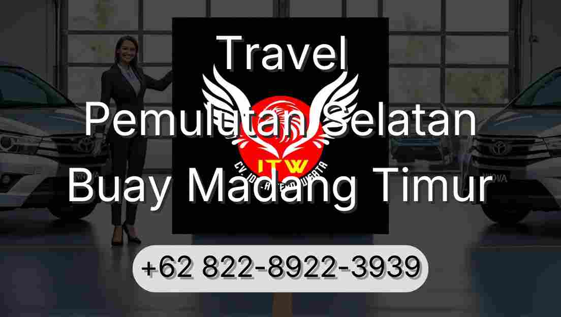 Travel Pemulutan Selatan Buay Madang Timur