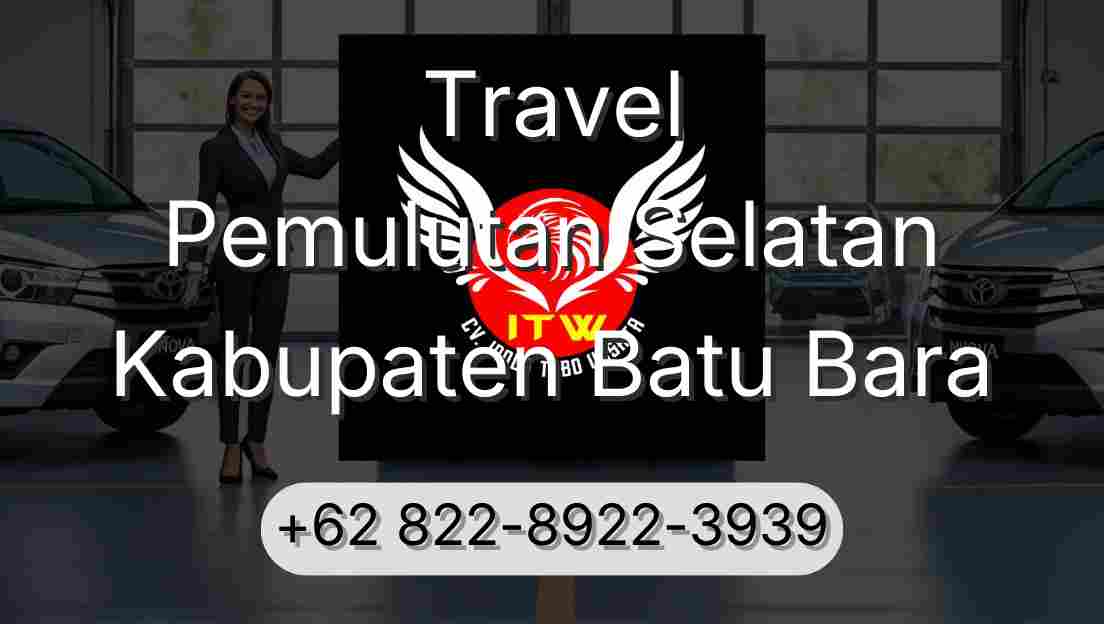Travel Pemulutan Selatan Kabupaten Batu Bara