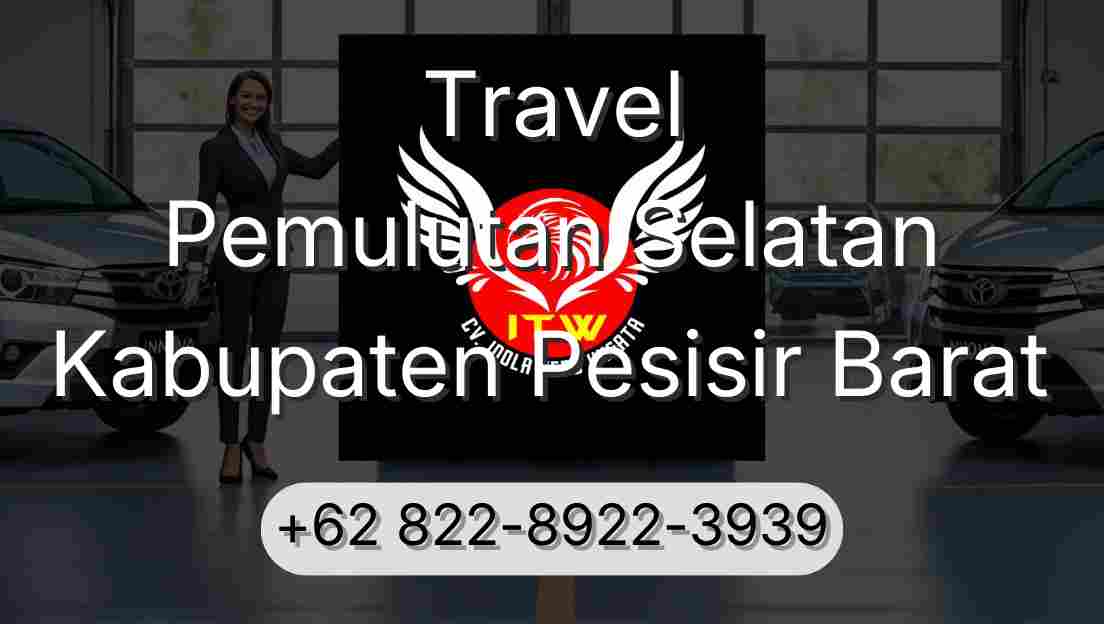Travel Pemulutan Selatan Kabupaten Pesisir Barat