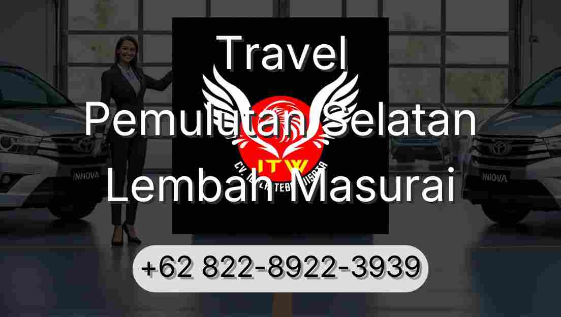 Travel Pemulutan Selatan Lembah Masurai