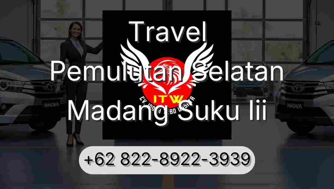 Travel Pemulutan Selatan Madang Suku Iii