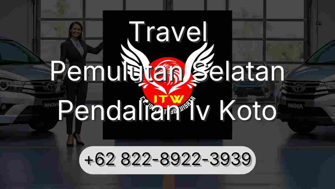 Travel Pemulutan Selatan Pendalian Iv Koto