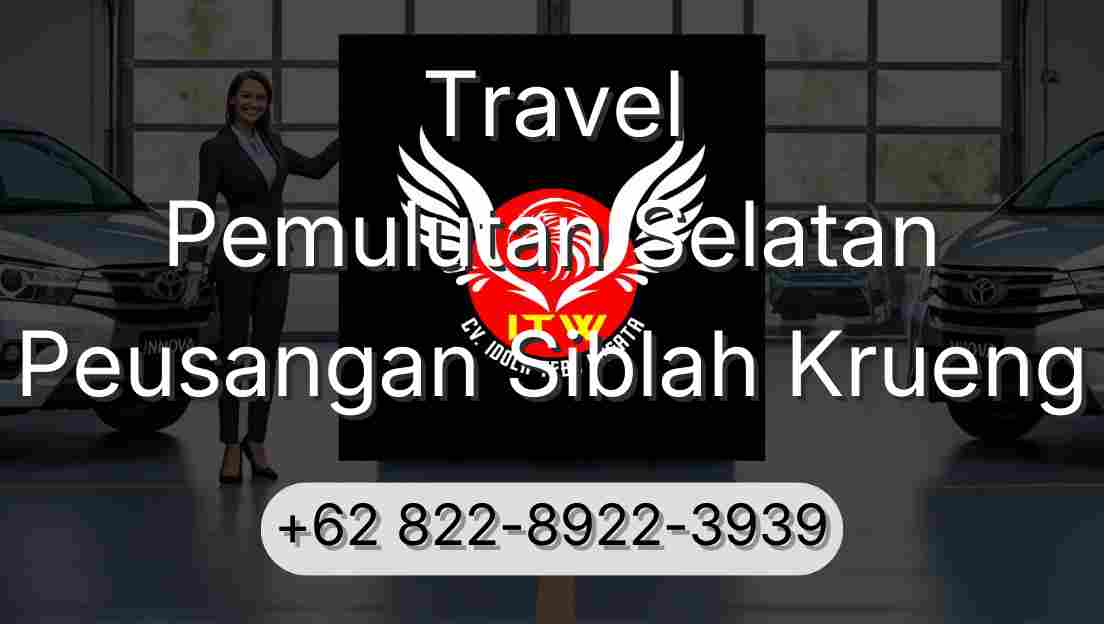 Travel Pemulutan Selatan Peusangan Siblah Krueng