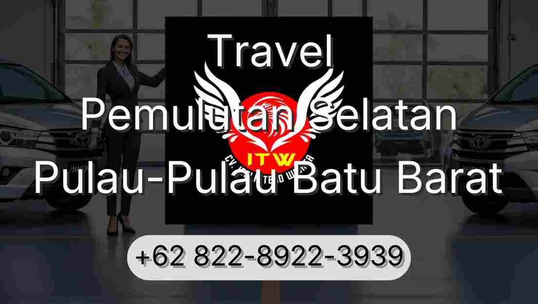 Travel Pemulutan Selatan Pulau-Pulau Batu Barat