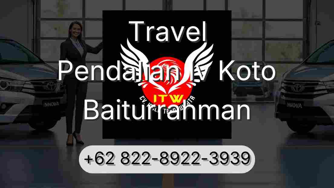 Travel Pendalian Iv Koto Baiturrahman