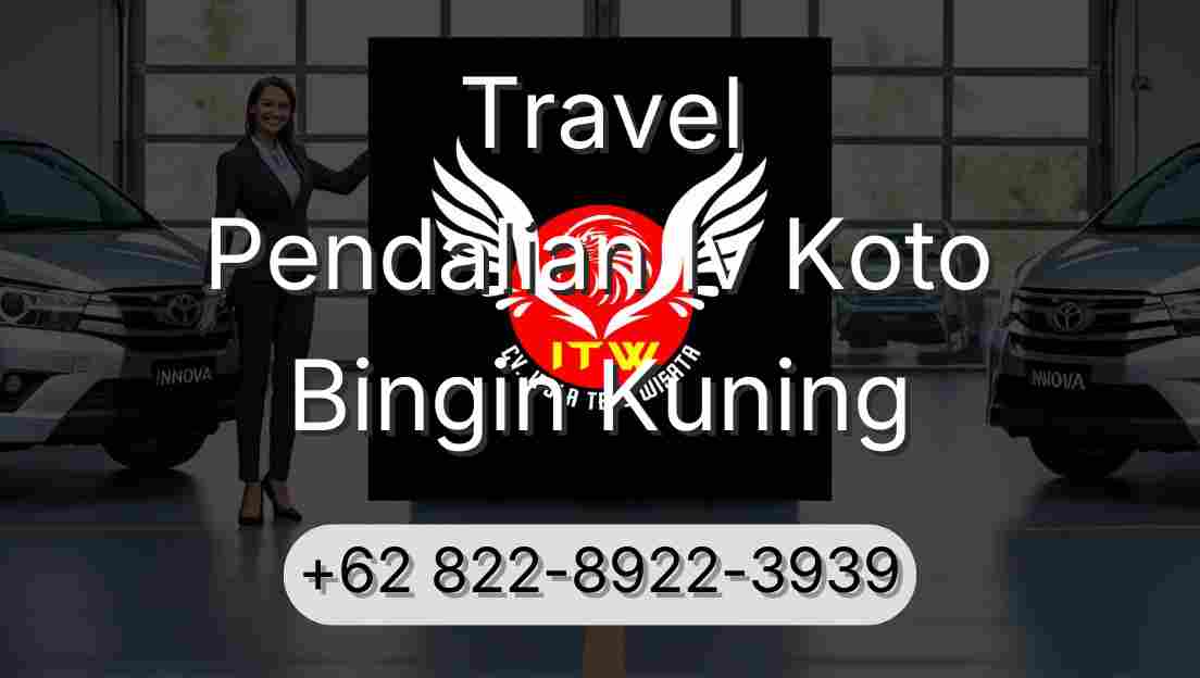 Travel Pendalian Iv Koto Bingin Kuning