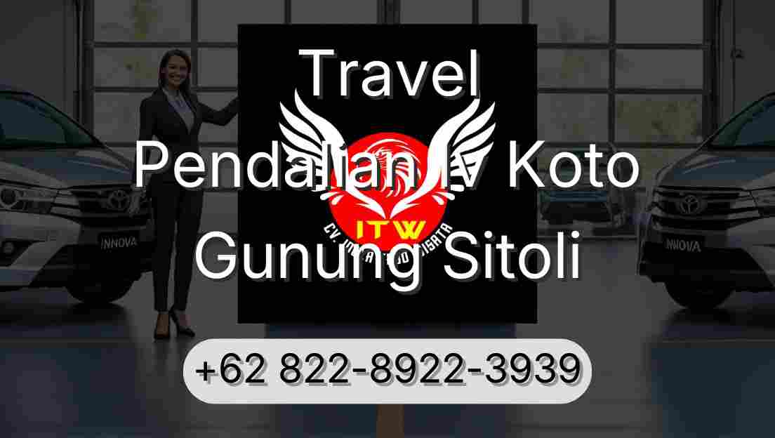Travel Pendalian Iv Koto Gunung Sitoli