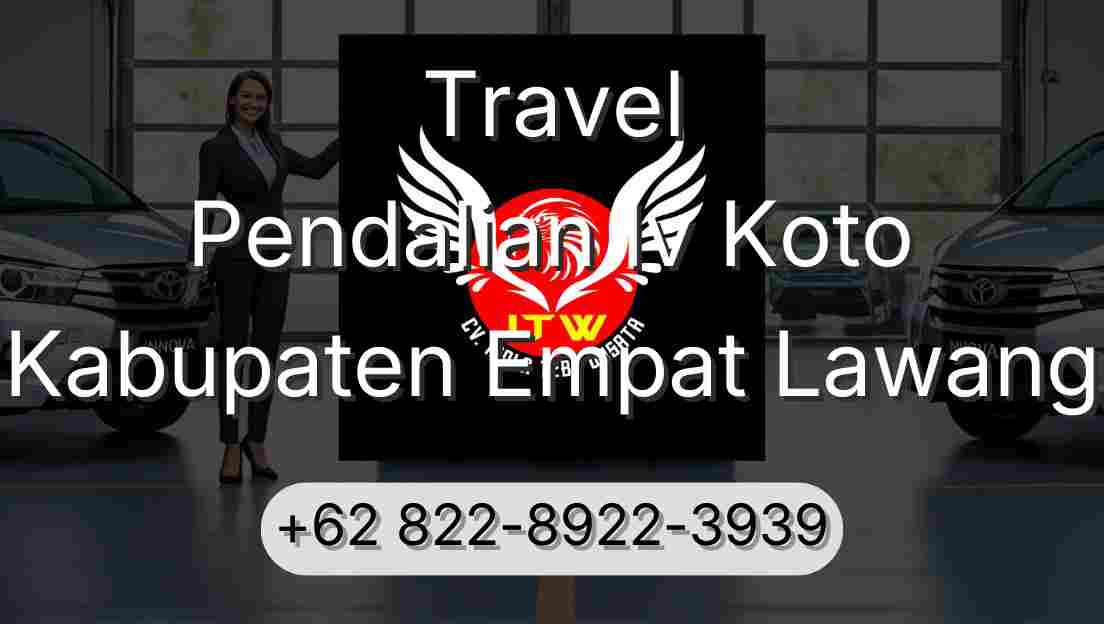 Travel Pendalian Iv Koto Kabupaten Empat Lawang