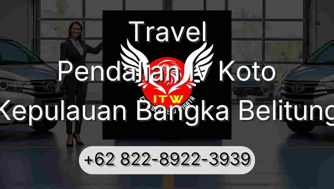 Travel Pendalian Iv Koto Kepulauan Bangka Belitung