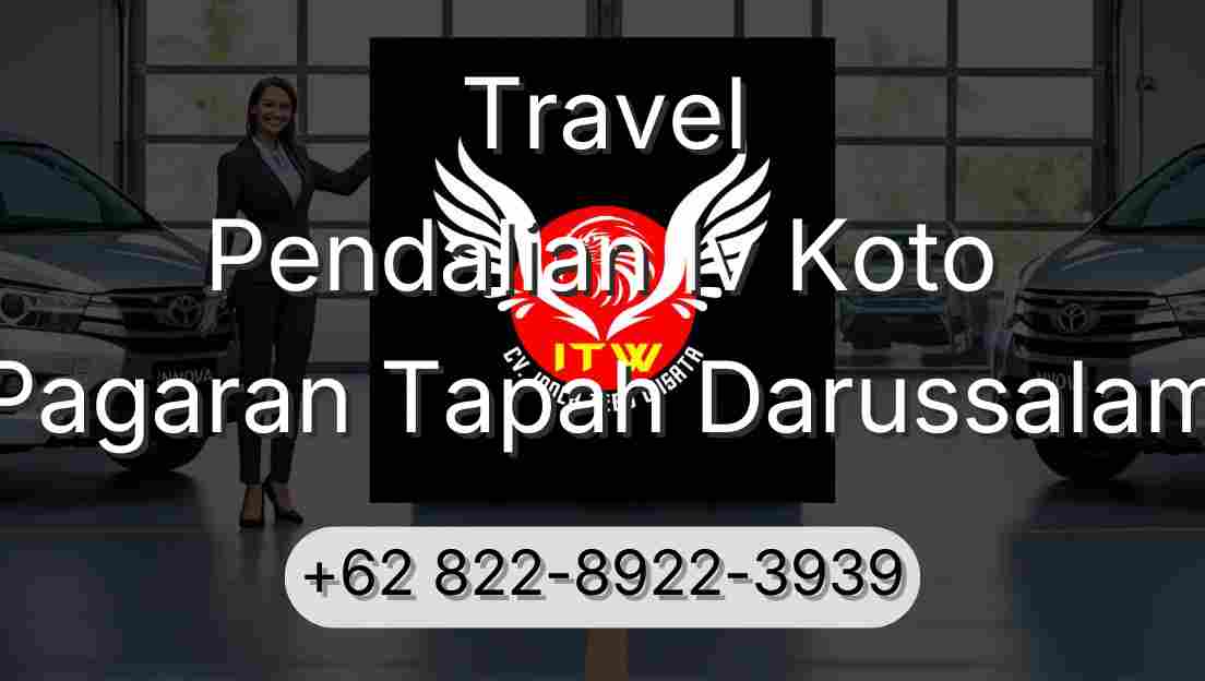 Travel Pendalian Iv Koto Pagaran Tapah Darussalam
