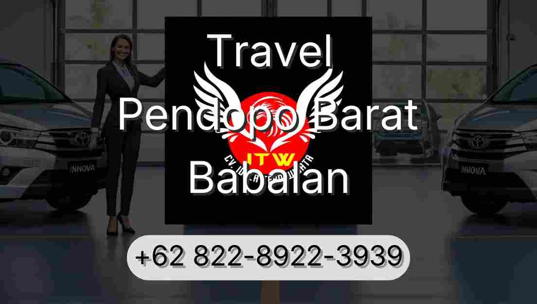 Travel Pendopo Barat Babalan