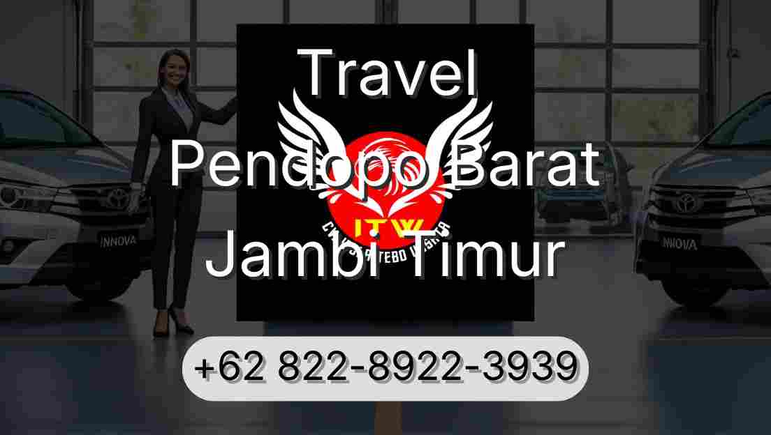 Travel Pendopo Barat Jambi Timur