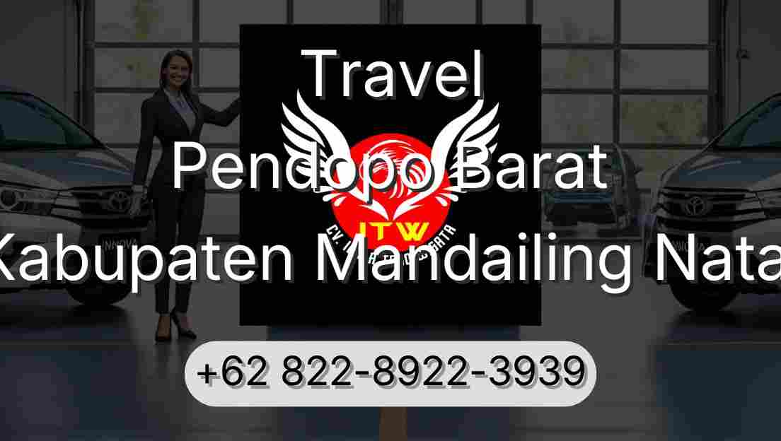 Travel Pendopo Barat Kabupaten Mandailing Natal