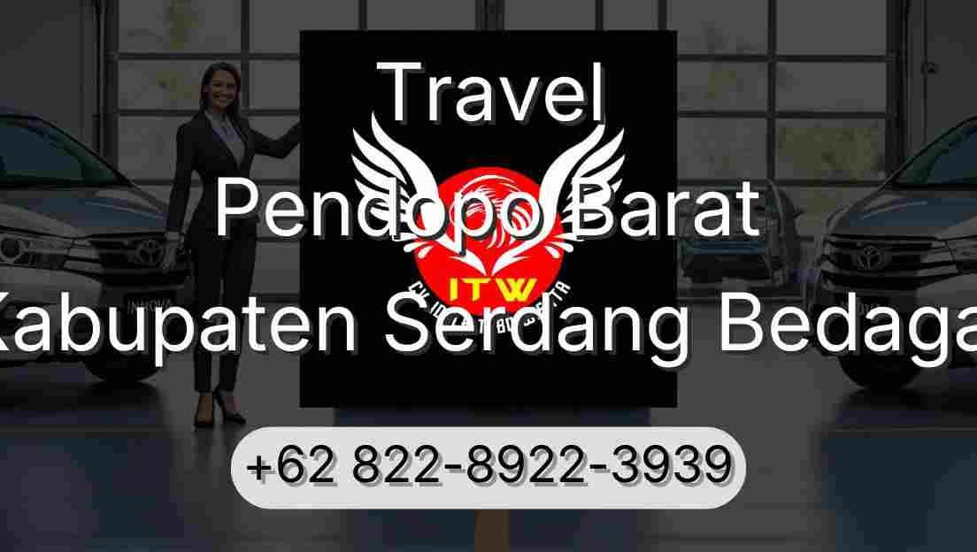 Travel Pendopo Barat Kabupaten Serdang Bedagai
