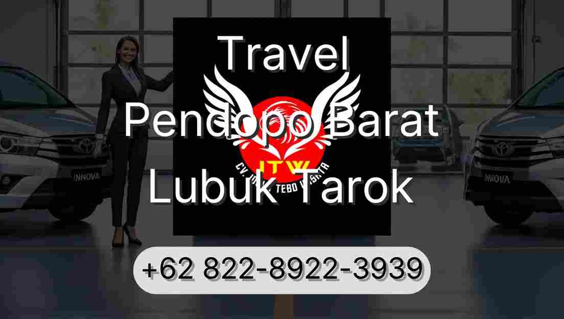 Travel Pendopo Barat Lubuk Tarok