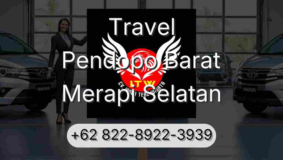 Travel Pendopo Barat Merapi Selatan