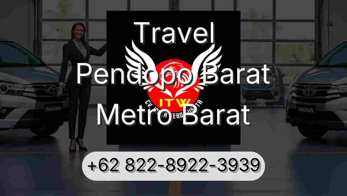 Travel Pendopo Barat Metro Barat