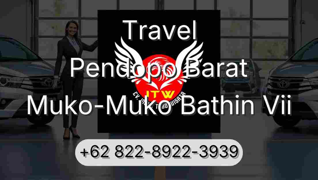 Travel Pendopo Barat Muko-Muko Bathin Vii