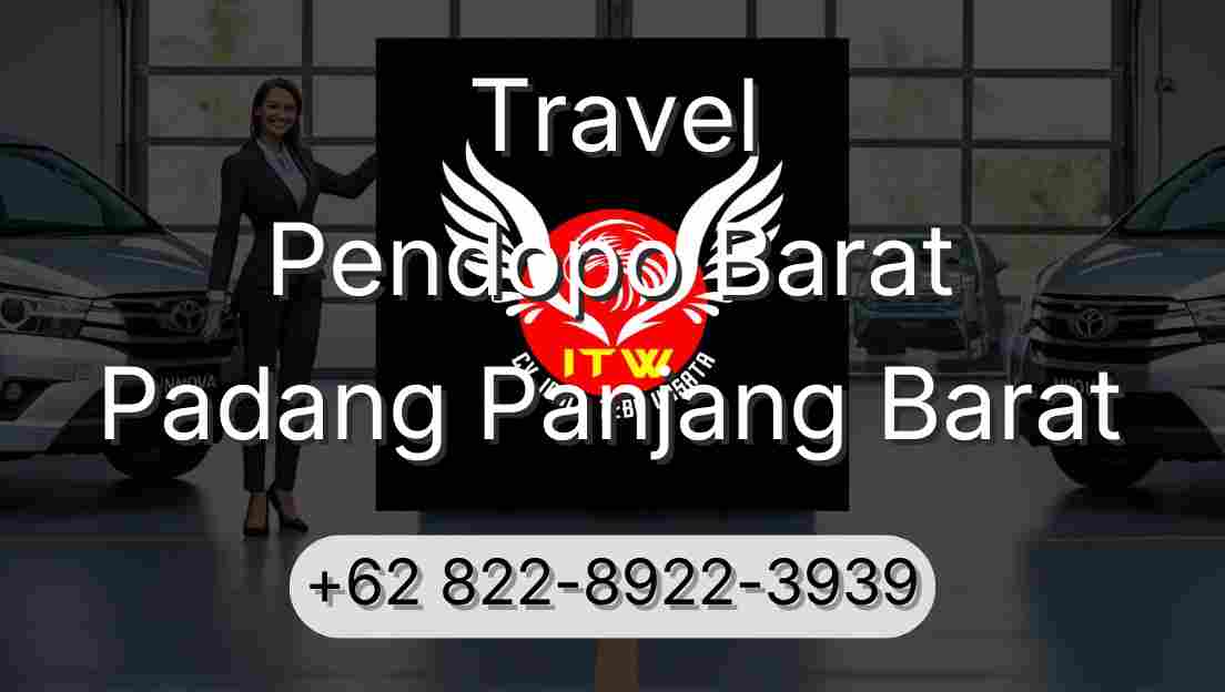 Travel Pendopo Barat Padang Panjang Barat