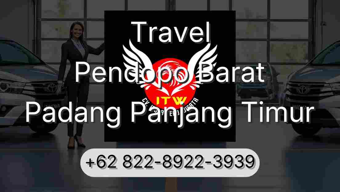Travel Pendopo Barat Padang Panjang Timur