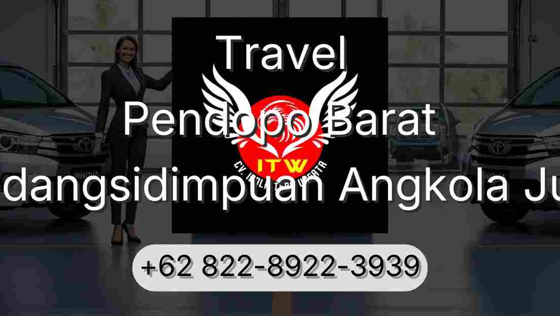 Travel Pendopo Barat Padangsidimpuan Angkola Julu
