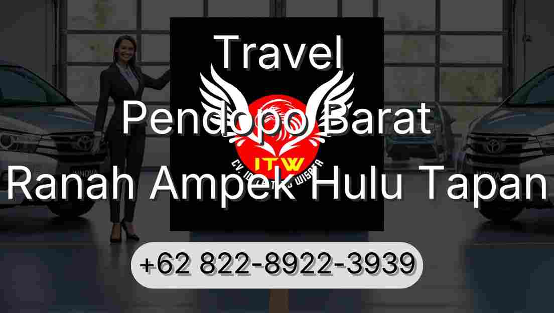 Travel Pendopo Barat Ranah Ampek Hulu Tapan