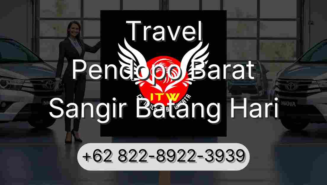 Travel Pendopo Barat Sangir Batang Hari