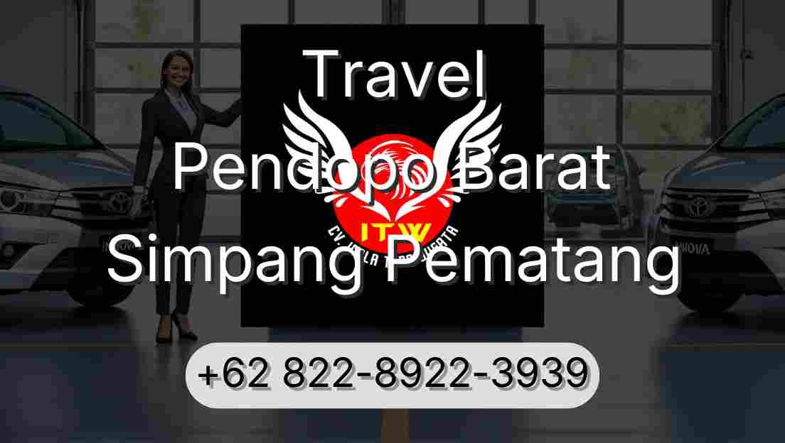 Travel Pendopo Barat Simpang Pematang