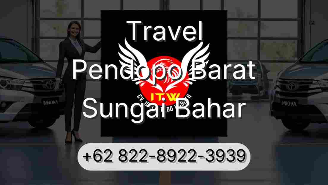 Travel Pendopo Barat Sungai Bahar