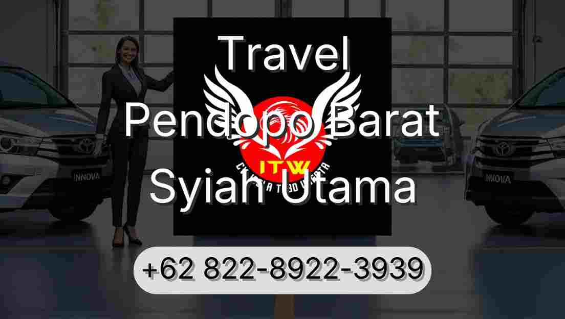 Travel Pendopo Barat Syiah Utama