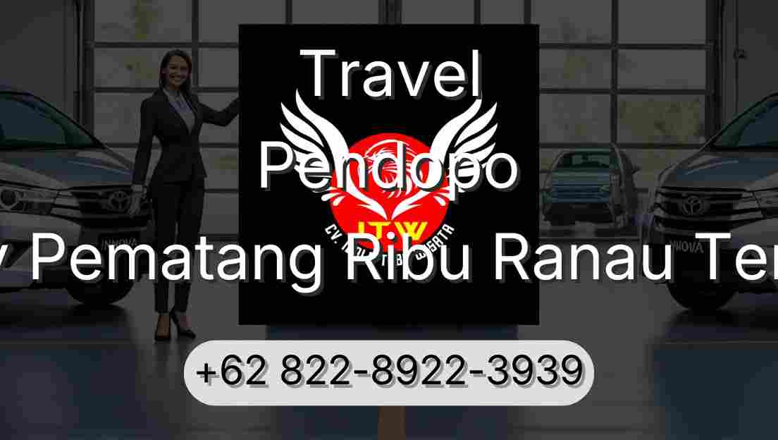 Travel Pendopo Buay Pematang Ribu Ranau Tengah