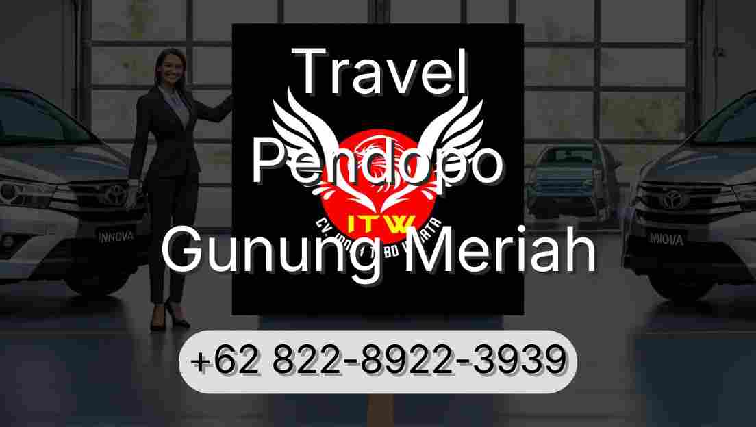 Travel Pendopo Gunung Meriah