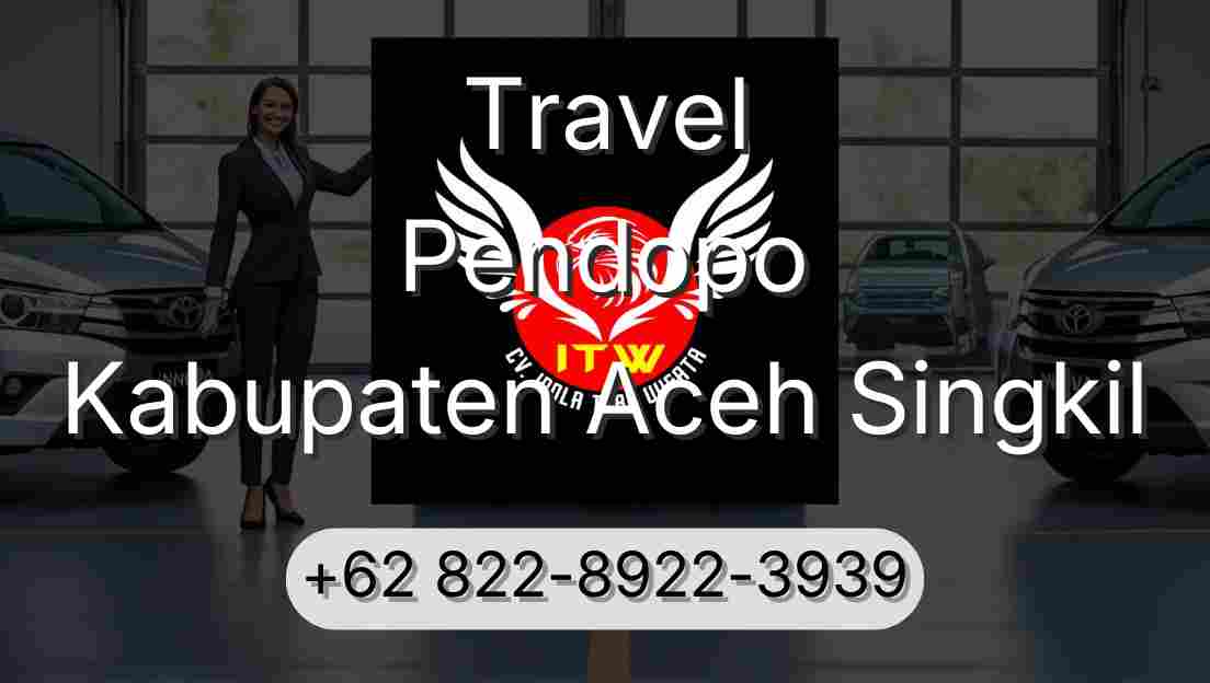 Travel Pendopo Kabupaten Aceh Singkil