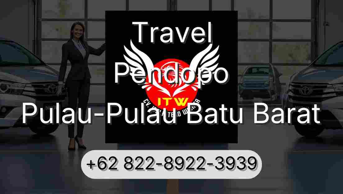 Travel Pendopo Pulau-Pulau Batu Barat