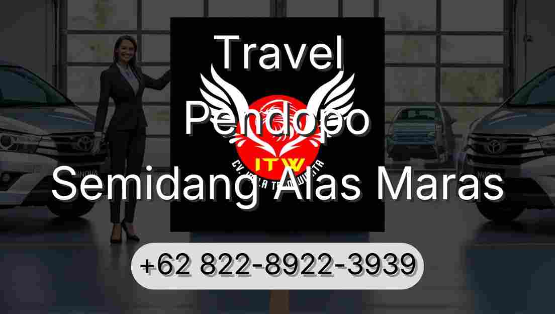 Travel Pendopo Semidang Alas Maras