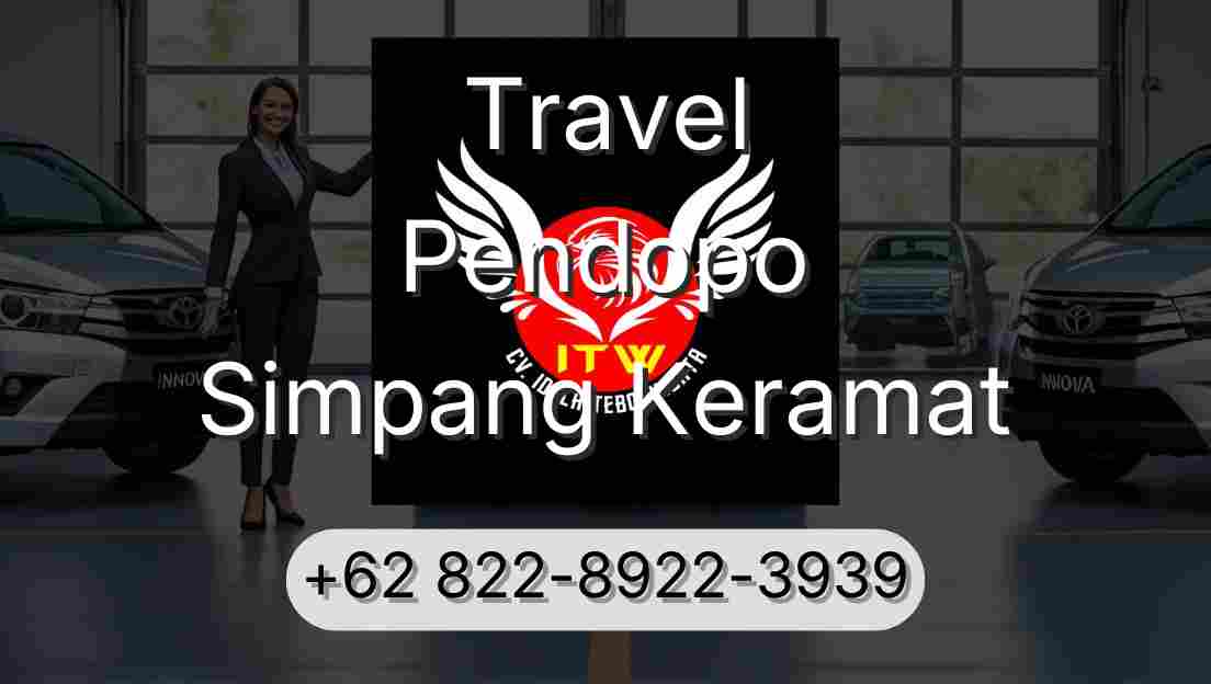 Travel Pendopo Simpang Keramat