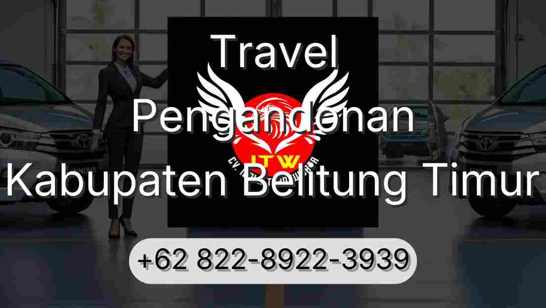 Travel Pengandonan Kabupaten Belitung Timur