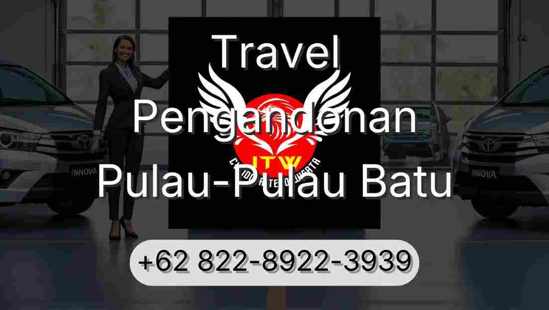 Travel Pengandonan Pulau-Pulau Batu