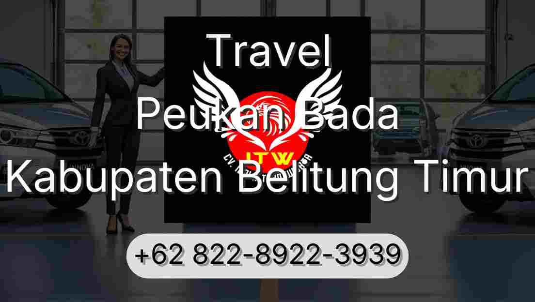 Travel Peukan Bada Kabupaten Belitung Timur