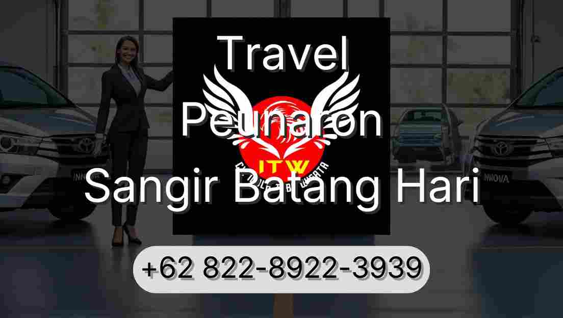 Travel Peunaron Sangir Batang Hari