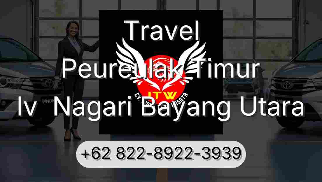 Travel Peureulak Timur Iv  Nagari Bayang Utara