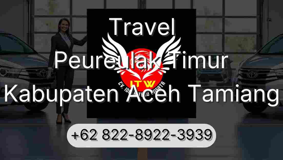 Travel Peureulak Timur Kabupaten Aceh Tamiang