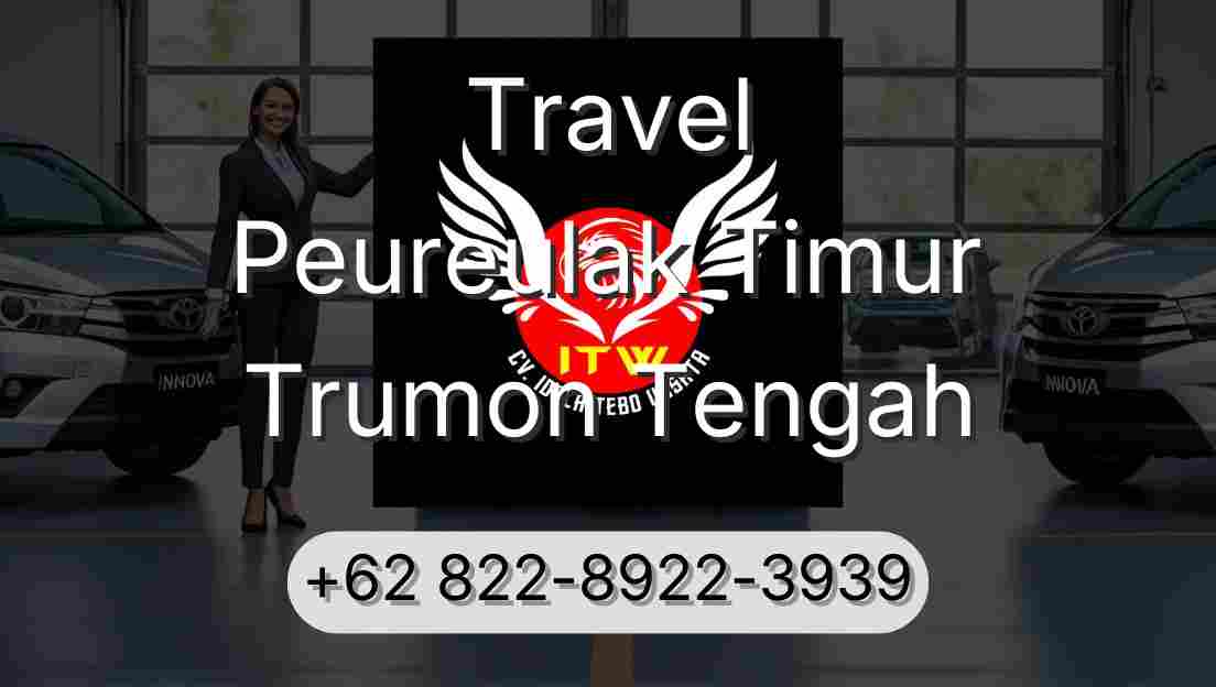 Travel Peureulak Timur Trumon Tengah