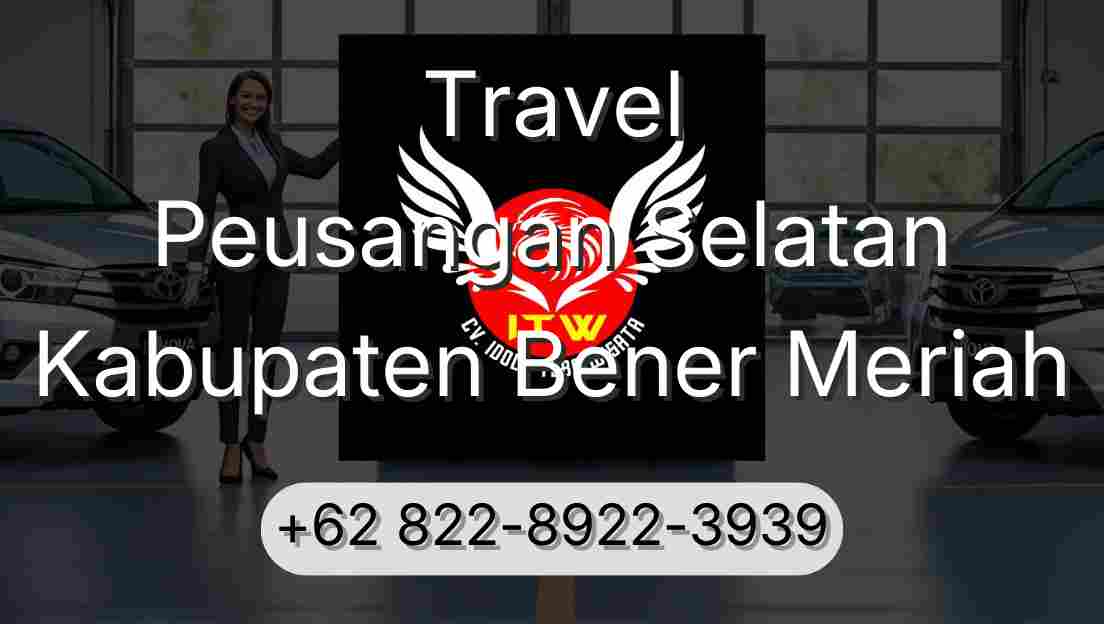 Travel Peusangan Selatan Kabupaten Bener Meriah