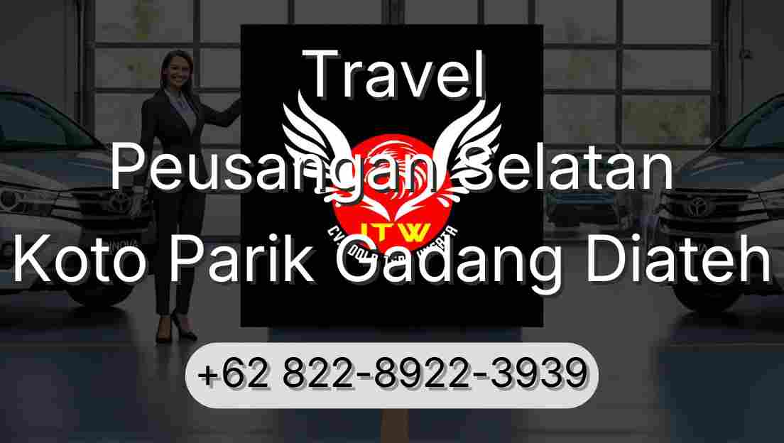 Travel Peusangan Selatan Koto Parik Gadang Diateh
