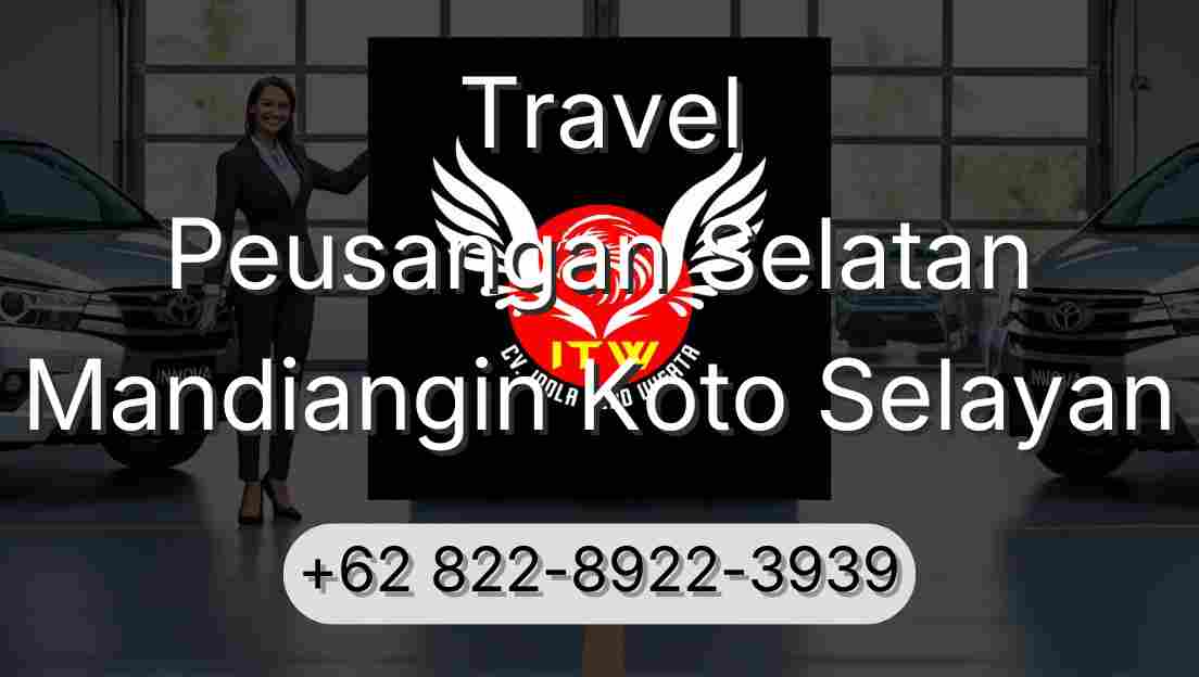 Travel Peusangan Selatan Mandiangin Koto Selayan